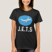 T-shirt Jets avion de chasse d'aéronef (Devant)