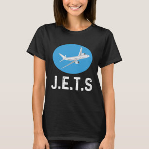 T-shirt Jets avion de chasse d'aéronef