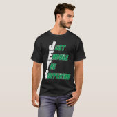 T-shirt Jets drôles supportent simplement le football souf (Devant entier)