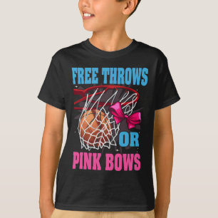 T-shirt Jets Libres Ou Vaches Roses Sexe Révéler Basketbal