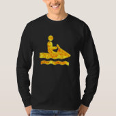 T-shirt Jetski Jet Ski Surf Flammes incendie (Devant)