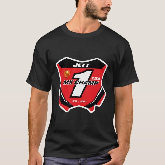 T-shirt Jett Lawrence Jl18 (Devant)