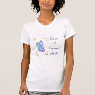 T-shirt Jette un cristal dessus