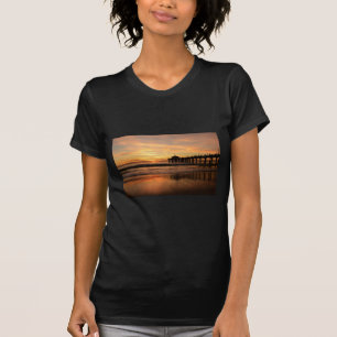 T-shirt Jetty au coucher du soleil