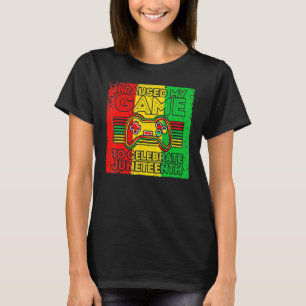 T-shirt Jeu 11 J'Ai Suspendu Mon Jeu Pour Célébrer Jun