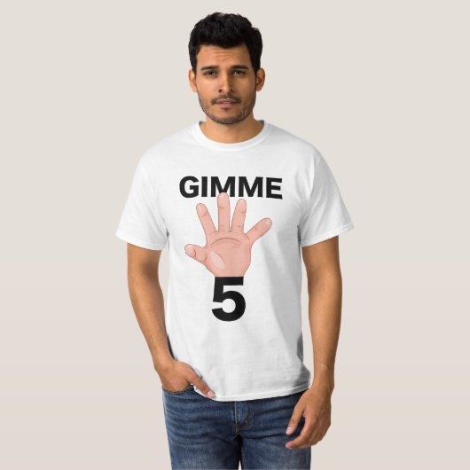 T-shirt Jeu 5 (Devant entier)
