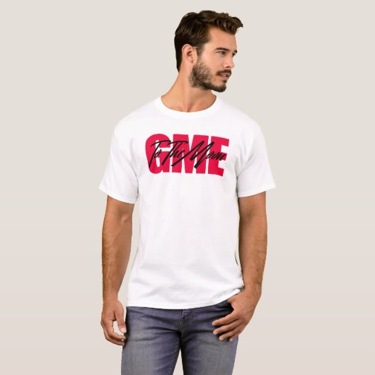 T-shirt Jeu À La Lune (Devant entier)