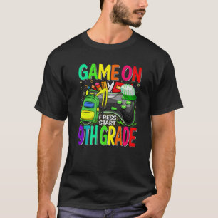 T-shirt Jeu À La Presse Début 9E Classe Joueur Retour À L'