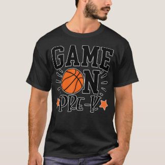 T-shirt Jeu Amusant de Basketball pour la Maternelle