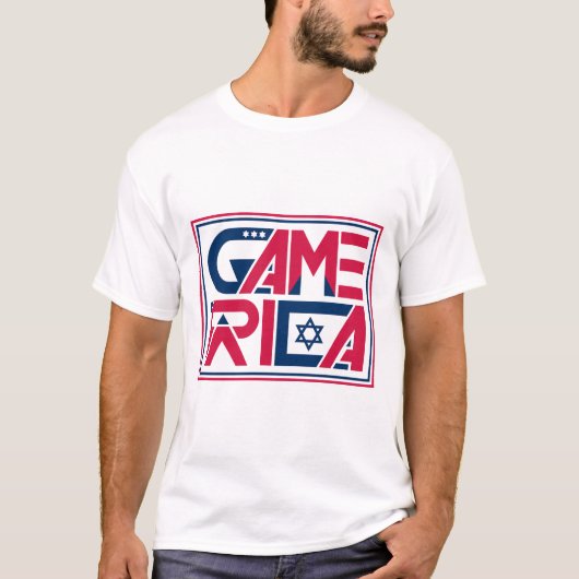 T-shirt Jeu Armée d'Amérique (Devant)