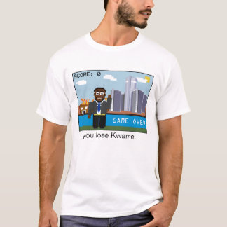 T-shirt Jeu au-dessus de Kwame (un dégrossi)