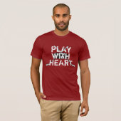 T-shirt Jeu avec le coeur (Devant entier)