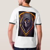 T-shirt Jeu avec style : Vector Ghost Silhouette Tee (Dos)