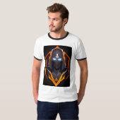T-shirt Jeu avec style : Vector Ghost Silhouette Tee (Devant entier)