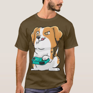 T-shirt Jeu beagle Kawaii Cadeau pour les joueurs et les c