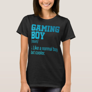T-shirt Jeu Boy Noun Définition Console Contrôleur Vide