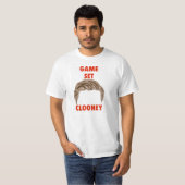 T-shirt Jeu Clooney réglé (Devant entier)
