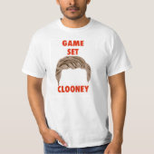 T-shirt Jeu Clooney réglé (Devant)