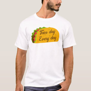 T-shirt Jeu cool yummy taco jour tous les jours