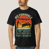 T-shirt Jeu Cornhole Toss (Devant)