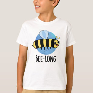 T-shirt Jeu d'abeilles long et drôle d'insectes long