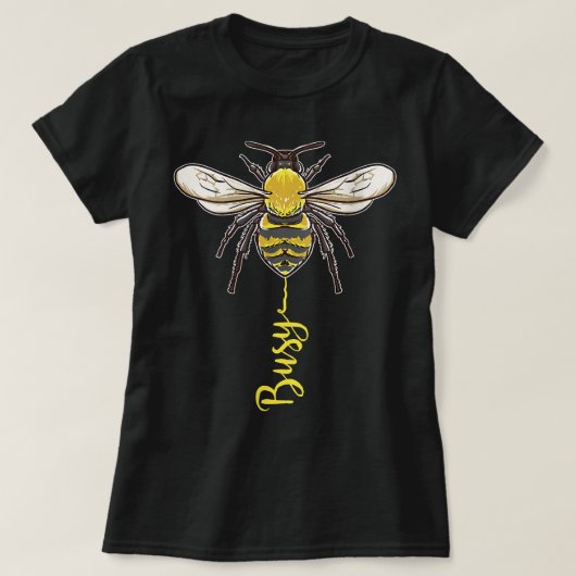 T-shirt Jeu d'abeilles pour apiculteurs, Bee Ladie (Design devant)