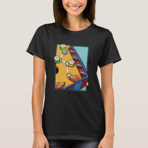 T-shirt Jeu d'arcade Vintage Pinball Machine 1