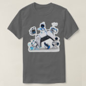 T-shirt jeu d'astros (Design devant)
