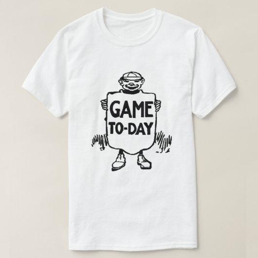 T-shirt Jeu d'aujourd'hui (Design devant)