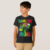 T-shirt Jeu De 3E Année Retour À L'École (Devant entier)