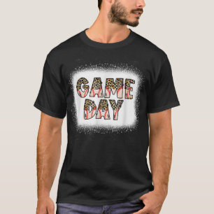 T-shirt Jeu de baseball Leopard Vibes Baseball Maman Mothe
