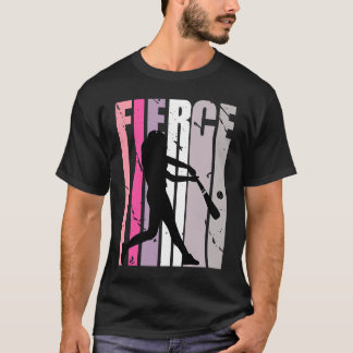 T-shirt Jeu de baseball rose Fierce Entraînement d'anniver