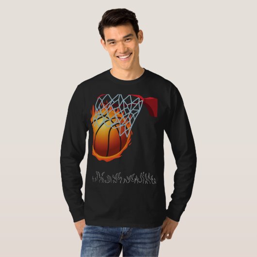 T-shirt Jeu de baskeball (Devant entier)