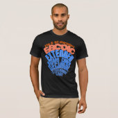 T-shirt Jeu de caractères codés EBCDIC sur mainframe (Devant entier)