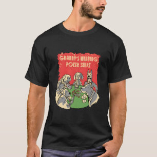 T-shirt Jeu de cartes de casino de poker gagnant de grands
