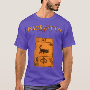 T-shirt Jeu de cartes de chat psychologique Inscryption Ha
