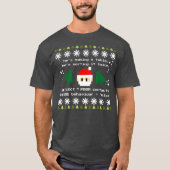 T-shirt Jeu de codes de code de programmation SQL Santa Cl (Devant)