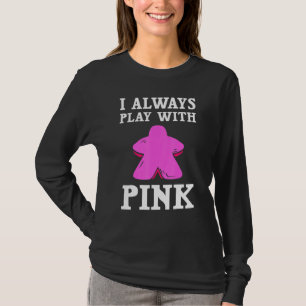 T-shirt Jeu De Conseil Pour Hommes Femmes Pink Meeptok