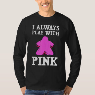 T-shirt Jeu De Conseil Pour Hommes Femmes Pink Meeptok