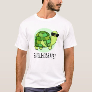 T-shirt Jeu de coquille amusant Tortoise Animal Pun