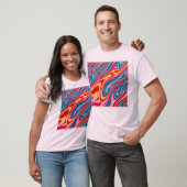 T-shirt Jeu de couleurs attractif (Unisexe)