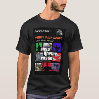 T-shirt Jeu de coup sec et dur de Pinoy (noir)