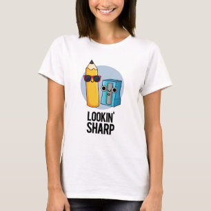 T-shirt Jeu de crayon carré