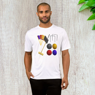 T-shirt Jeu de croquet Mens Active Tee
