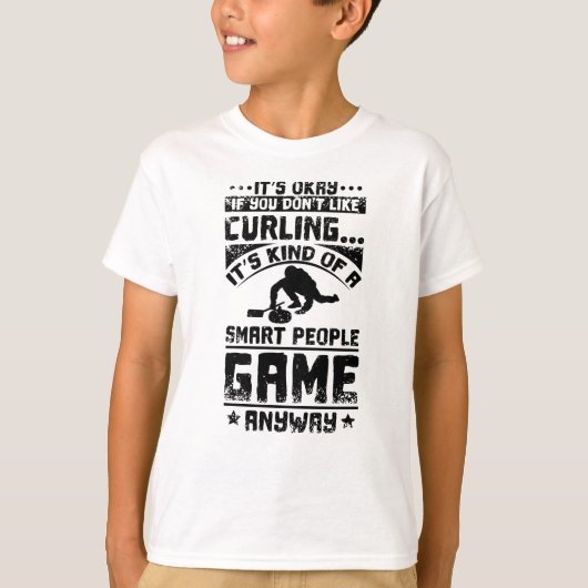 T-shirt Jeu de curling (Devant)