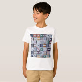 T-shirt Jeu de Dominos (Devant entier)
