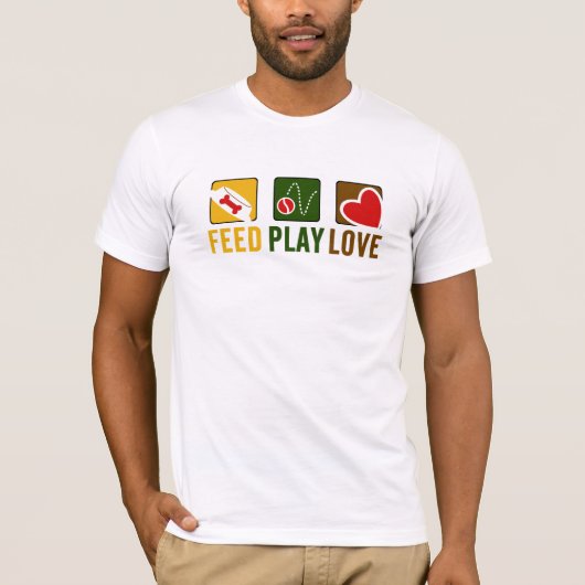 T-shirt jeu de flux amour (Devant)