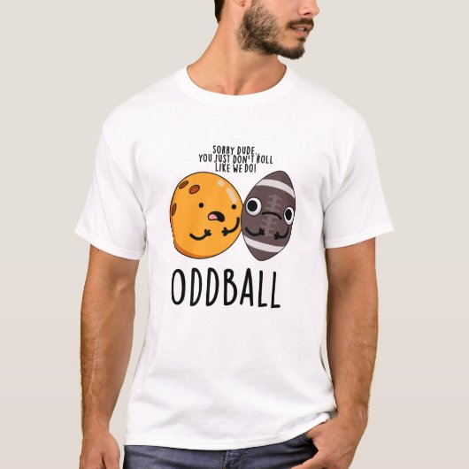 T-shirt Jeu De Football Amusant (Devant)