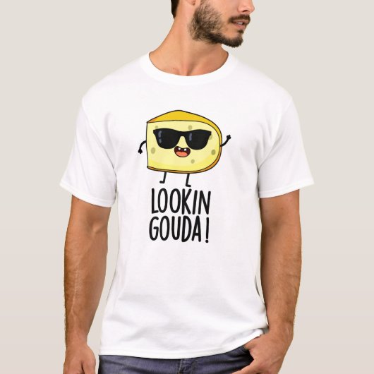 T-shirt Jeu de fromage amusant Gouda (Devant)