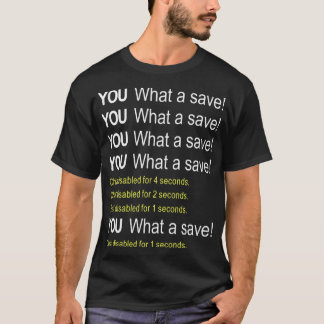 T-shirt Jeu de fusées Quel Conversation de sauvegarde désa